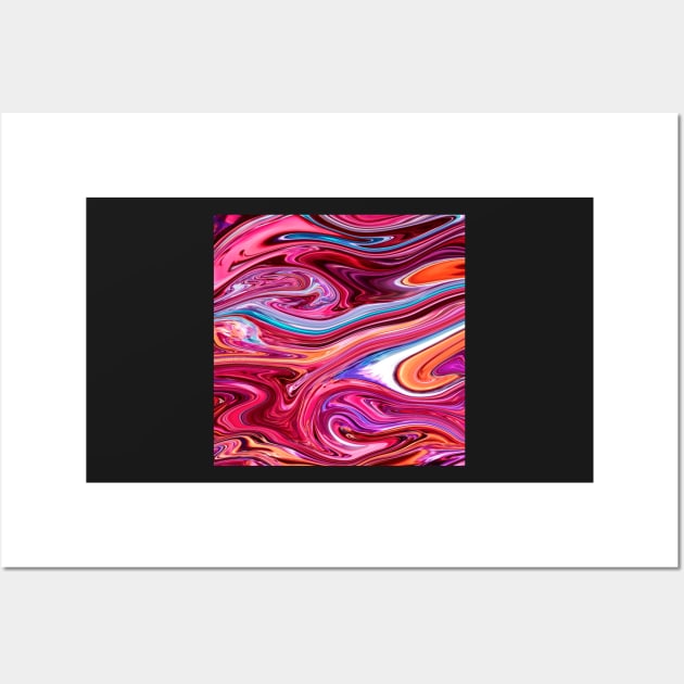 Swirls- Galaxy Marble Wall Art by designsbyjuliee